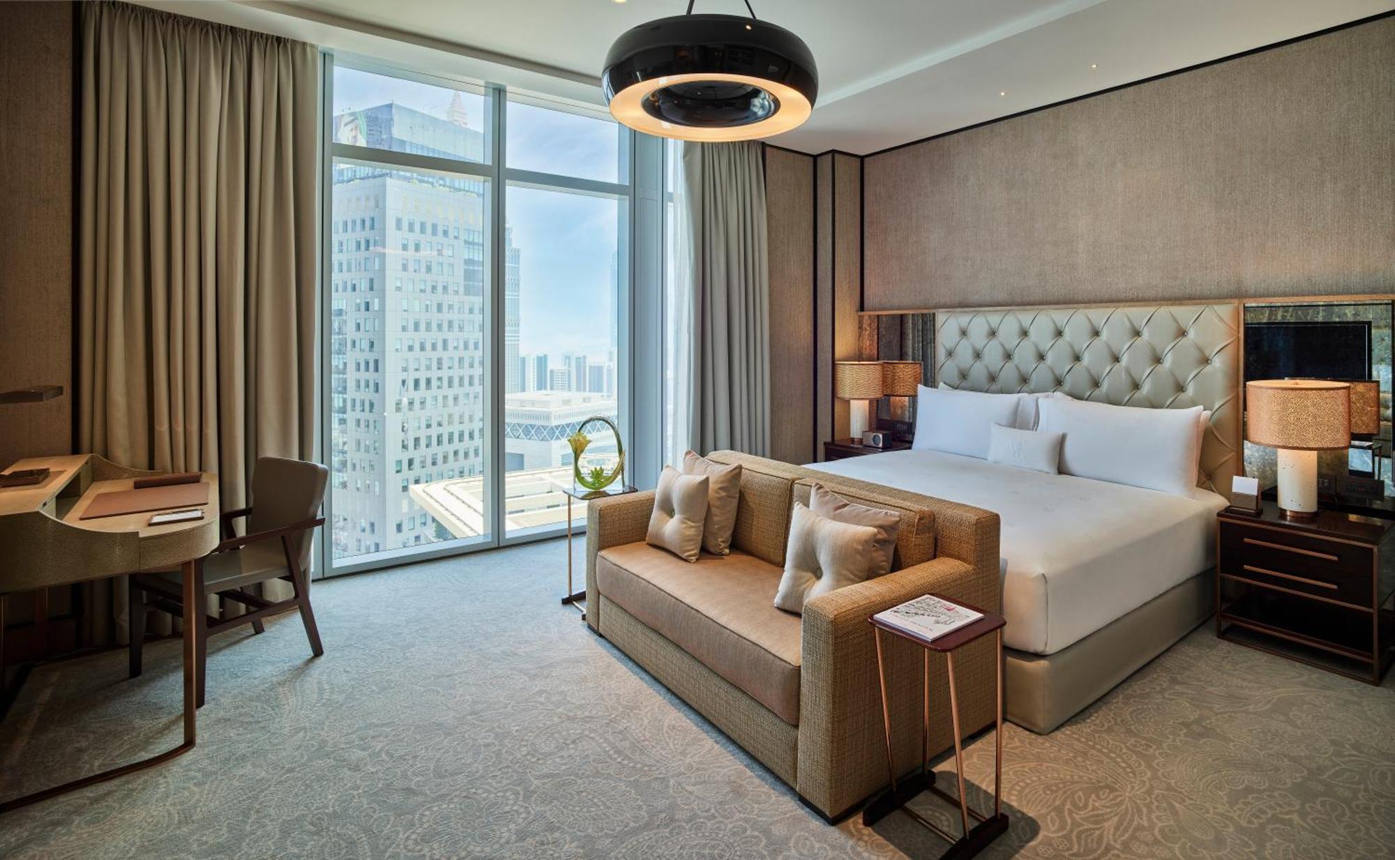 Waldorf Astoria Dubai International Financial Centre Otel Dış mekan fotoğraf Deluxe Suite