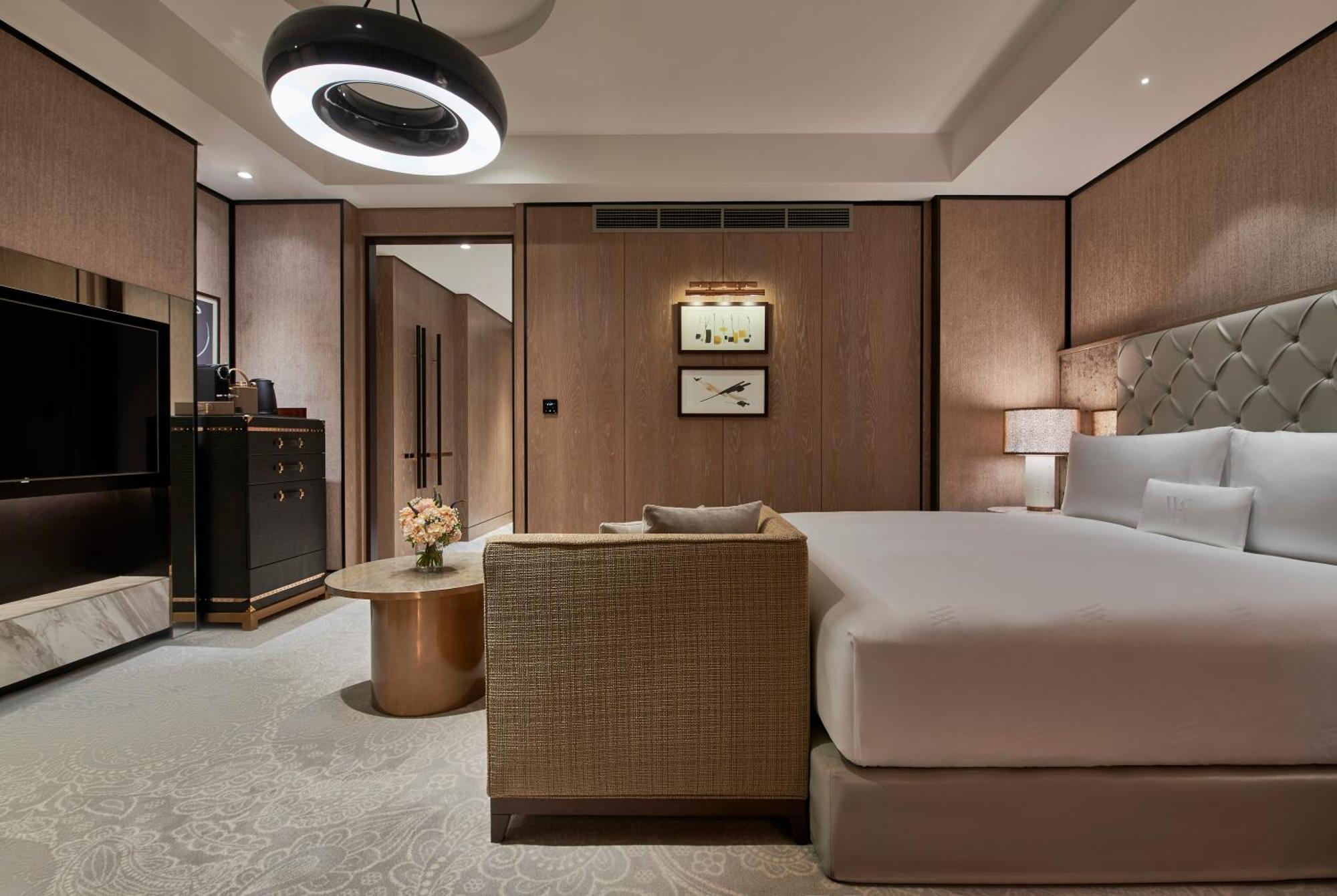 Waldorf Astoria Dubai International Financial Centre Otel Dış mekan fotoğraf Deluxe Suite