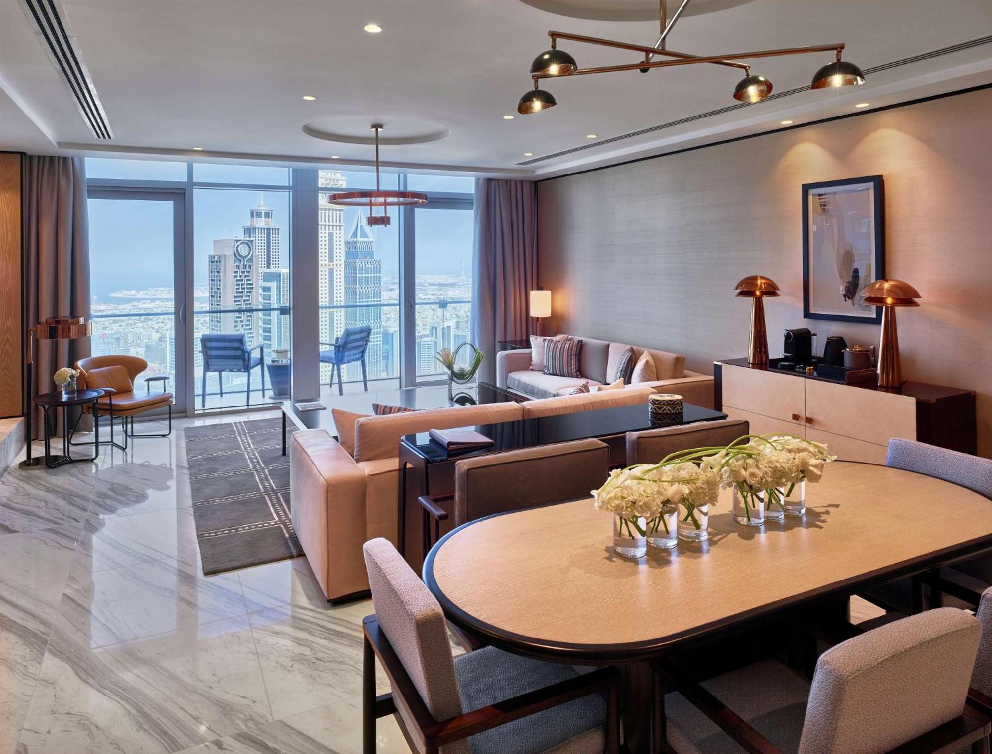 Waldorf Astoria Dubai International Financial Centre Otel Dış mekan fotoğraf