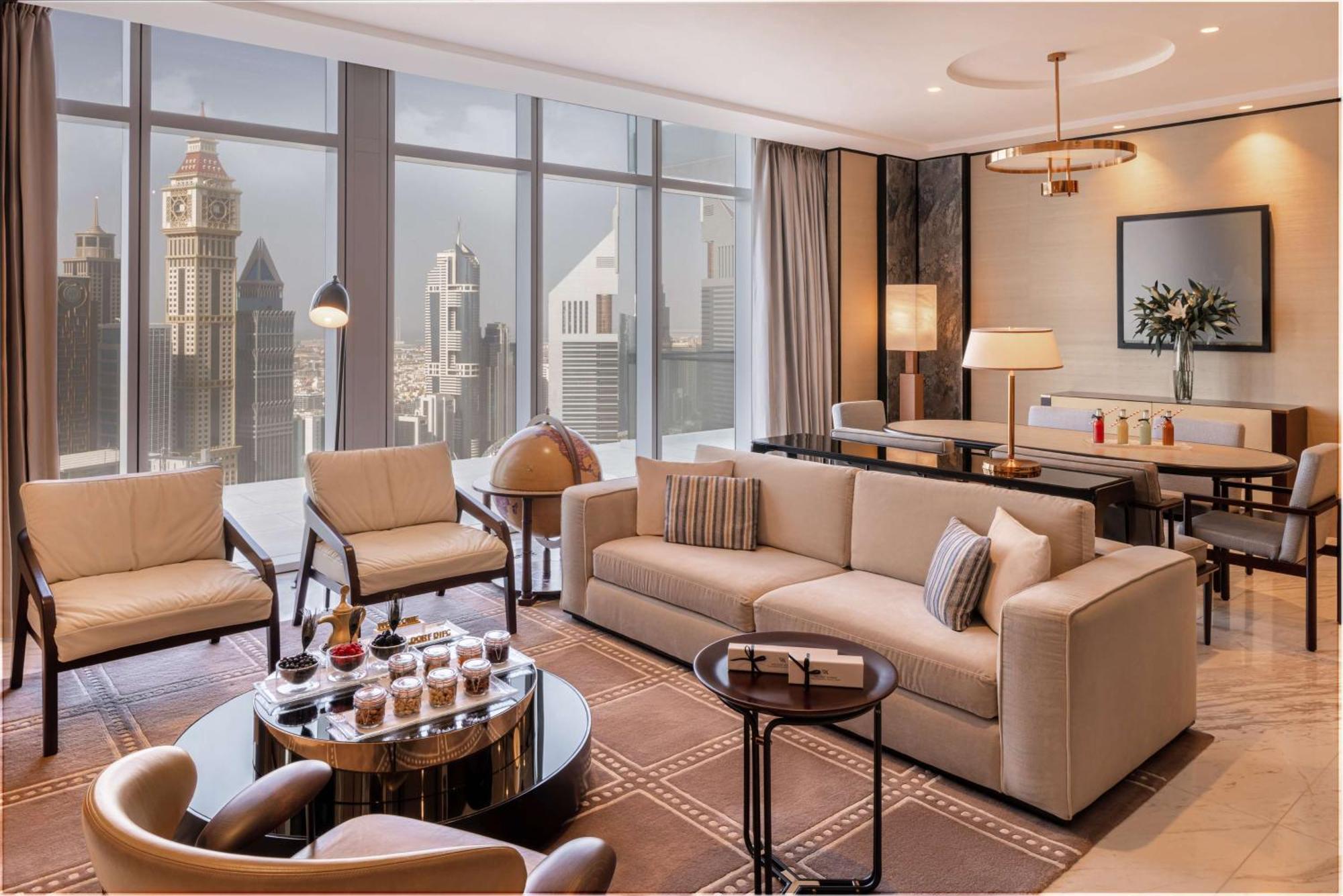 Waldorf Astoria Dubai International Financial Centre Otel Dış mekan fotoğraf