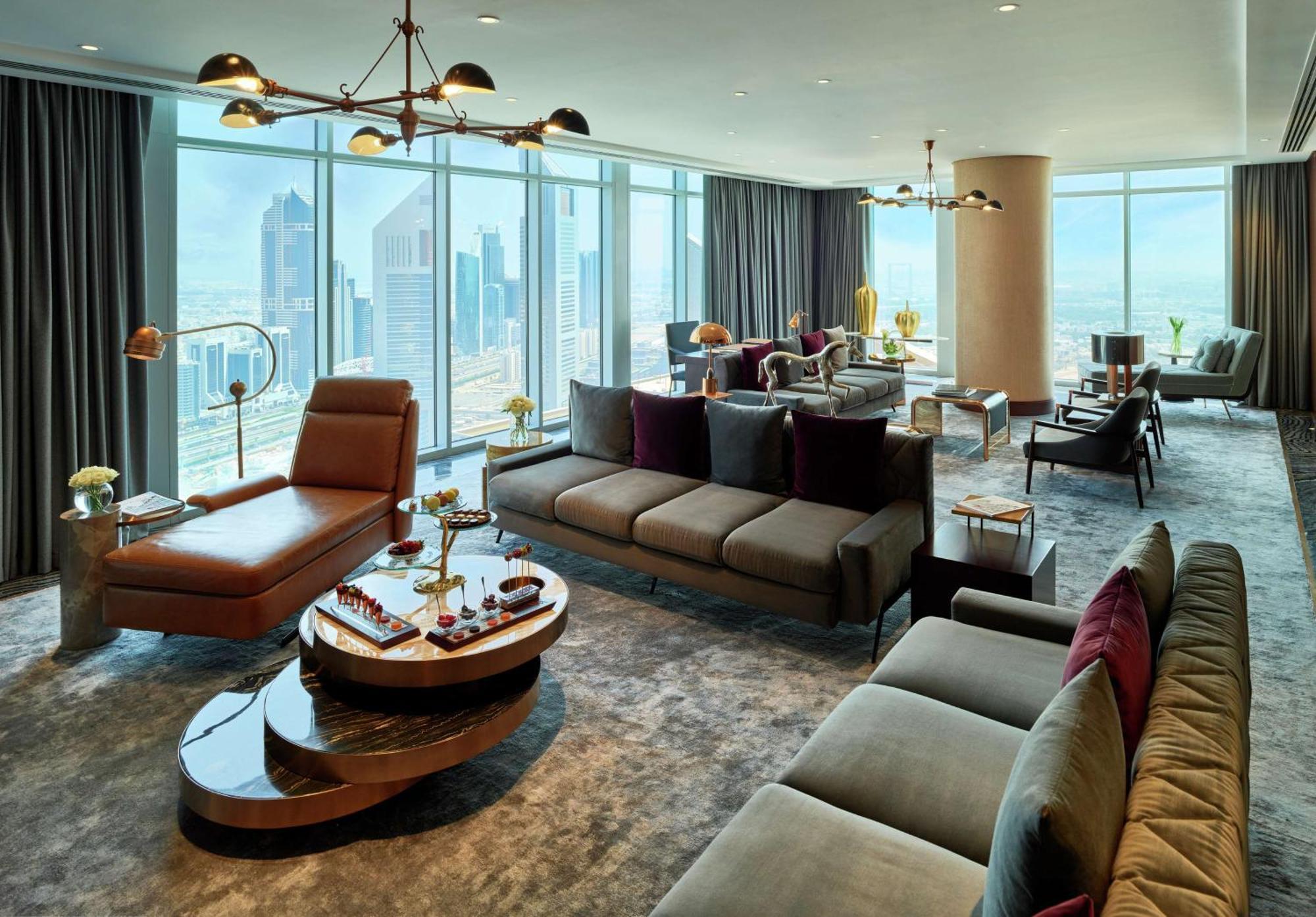 Waldorf Astoria Dubai International Financial Centre Otel Dış mekan fotoğraf