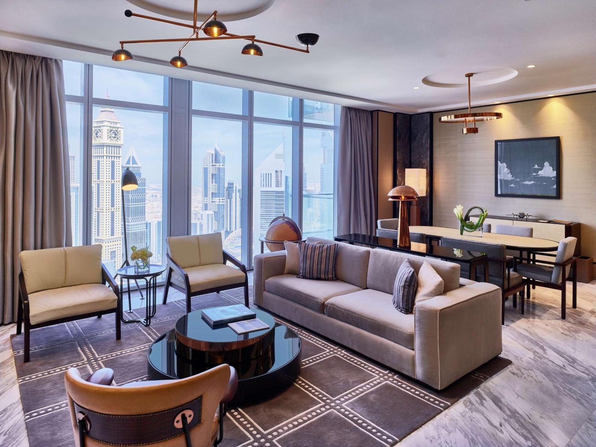 Waldorf Astoria Dubai International Financial Centre Otel Dış mekan fotoğraf