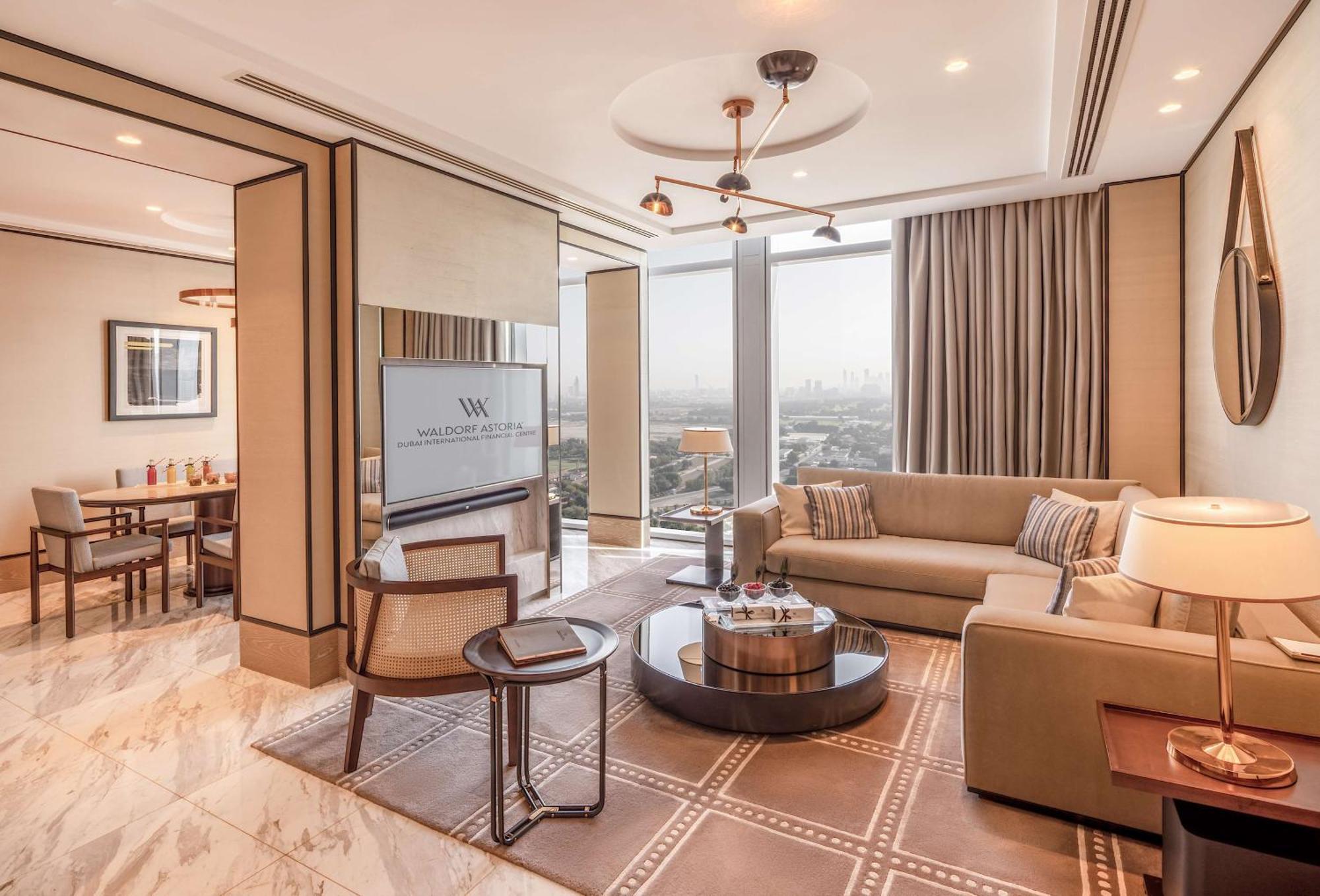 Waldorf Astoria Dubai International Financial Centre Otel Dış mekan fotoğraf