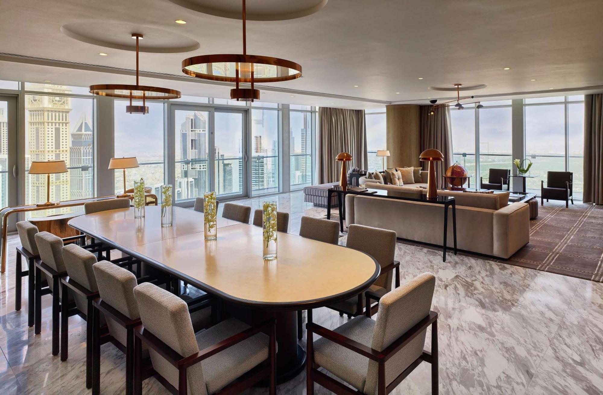 Waldorf Astoria Dubai International Financial Centre Otel Dış mekan fotoğraf