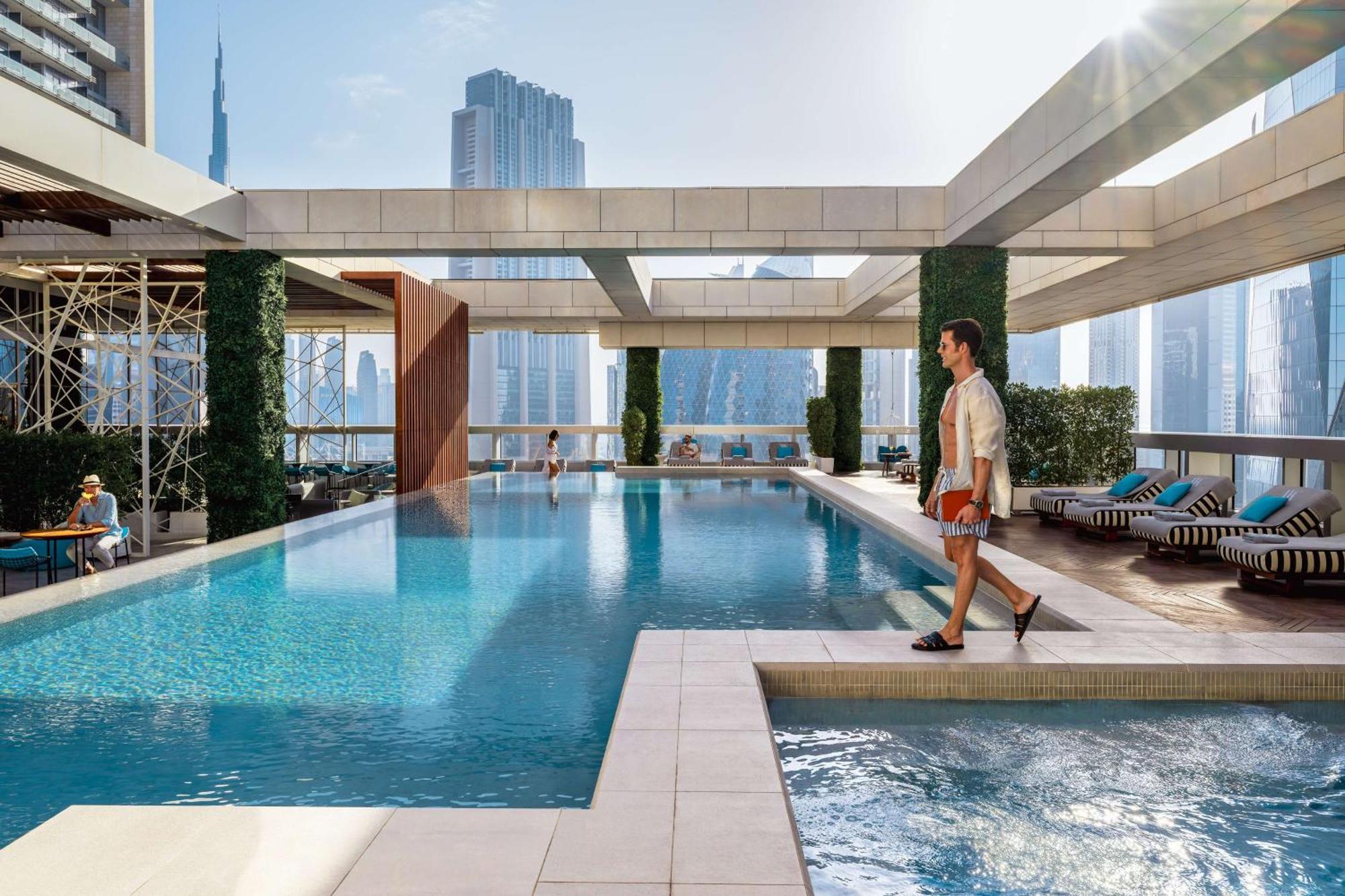 Waldorf Astoria Dubai International Financial Centre Otel Dış mekan fotoğraf
