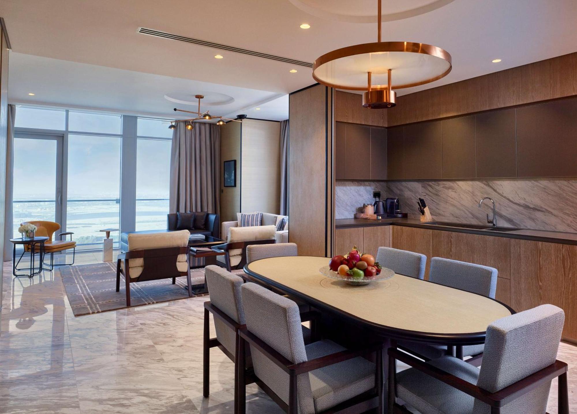Waldorf Astoria Dubai International Financial Centre Otel Dış mekan fotoğraf