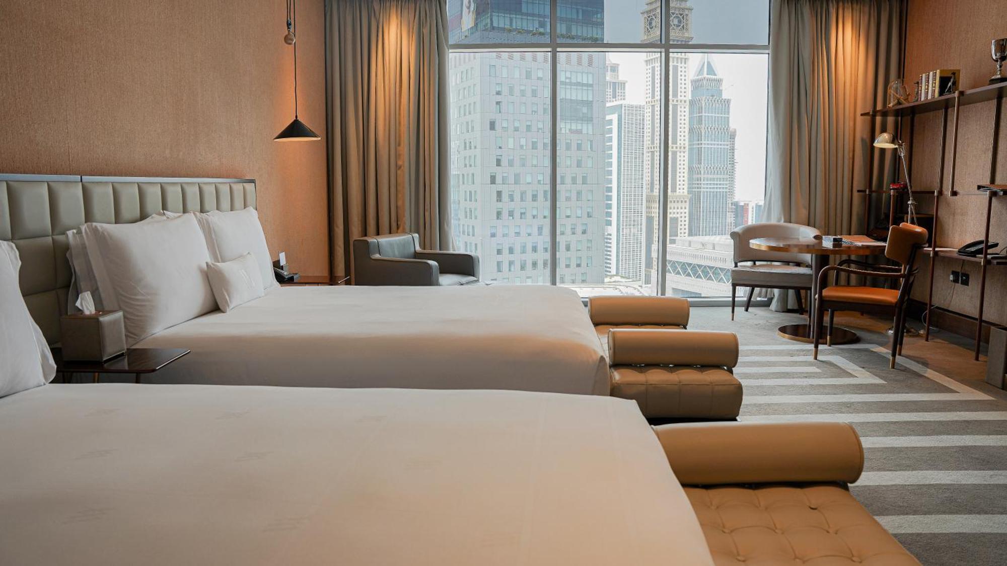 Waldorf Astoria Dubai International Financial Centre Otel Dış mekan fotoğraf